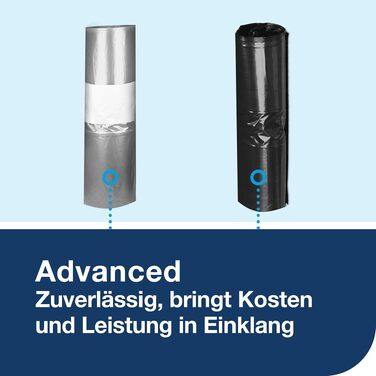 Сміттєвий кошик Tork Elevation 5л з кришкою, білий (33.8 x 19 x 16 см) для санвузлів та кабін