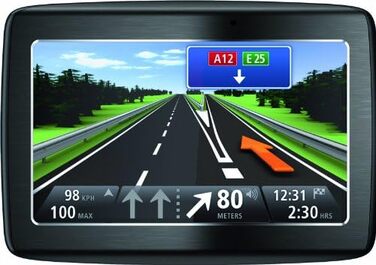 Навігатор TomTom Via 120 Central Europe з Bluetooth, TMC, голосовим керуванням, асистентом паркування, дисплеєм 4,3