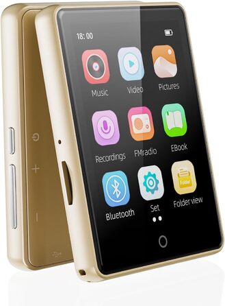 MP3 плеєр для дітей 64GB з Bluetooth 5.3, 2.8