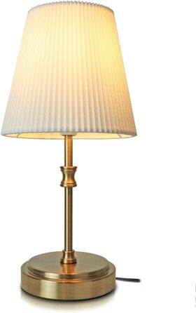 Настільна лампа Touch з регулюванням яскравості, 31.5 см, золото. Ідеально для спальні, вітальні, як подарунок на Різдво.