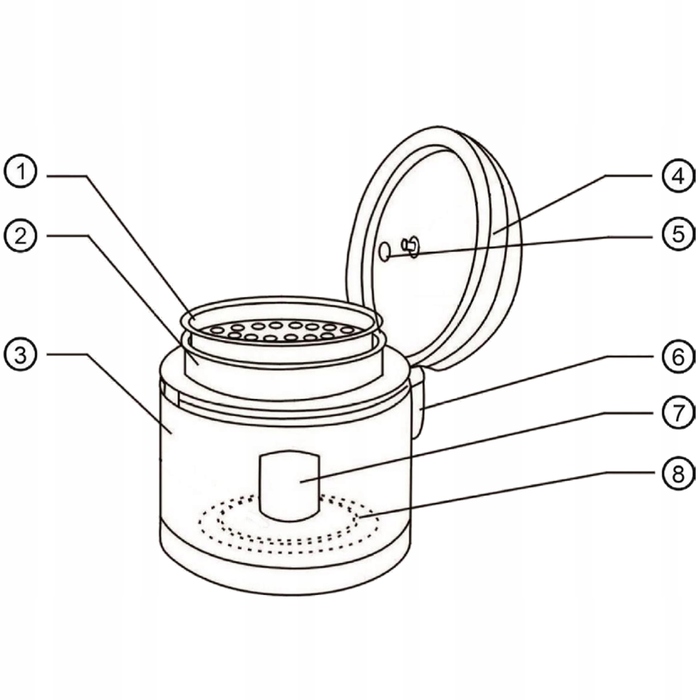 Мультиварка електрична 5 л, 42 програми, 900 Вт | Maestro MR-793