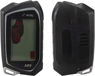 Двостороння автосигналізація Easyguard EC201-M9 з LCD-пейджером 4,4 см, дистанційним запуском, турботаймером, датчиком удару, DC12V