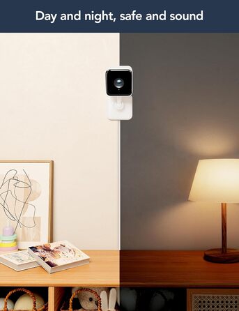 Дитячий відеоняня GNCC з камерою, монітор для дитини з Wi-Fi та додатком, 1080P, нічне бачення, виявлення руху, 2-сторонній аудіо, SD/Cloud-пам'ять, сумісний з Alexa