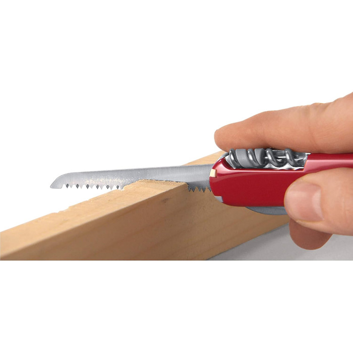 Мультитул Victorinox RangerGrip 55, Швейцарський  ніж, 12 функцій, червоно-чорний