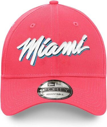 Кепка New Era Miami Heat NBA регульована бейсболка Snapback Trucker 9Forty, універсальний розмір