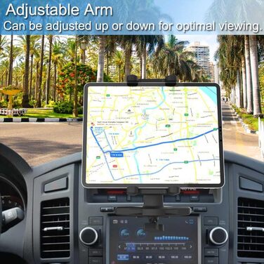 Автомобільний тримач для планшета Cuxwill у CD-слот, універсальний 360° для iPad 4-13 дюймів, смартфонів, Kindle, iPhone, монтаж у CD-привід, сумісний з iPad Pro, Air, Mini, Kindle Fire