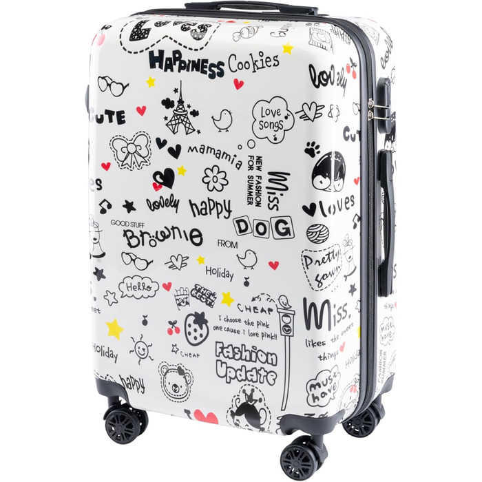 Валіза Xonic Design: міцний корпус, 360° обертання, кодовий замок, полікарбонат, L/XL або набір (3 шт.)