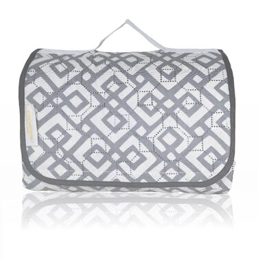 Плед для пікніка CRAZY SHARK водонепроникний 200x200 см, великий килимок для відпочинку на природі, пляж, парк, кемпінг