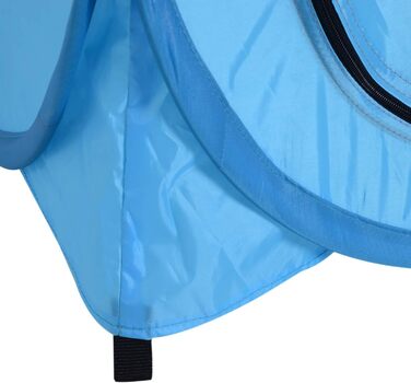 Намет для душу та туалету Outsunny, водонепроникний, для кемпінгу, 100x100x185 см, блакитний