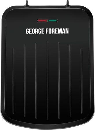 George Foreman 25800 Grill & Cook Plate - Versatile Grill, Cooktop & Toaster, Fast Heating, Easy Cleaning, Black