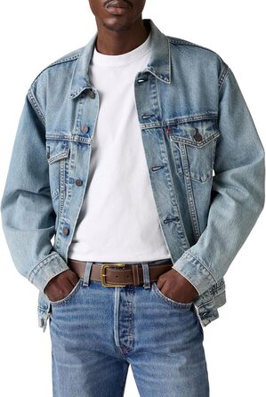 Чоловічий шкіряний ремінь Levi's Loire Brown