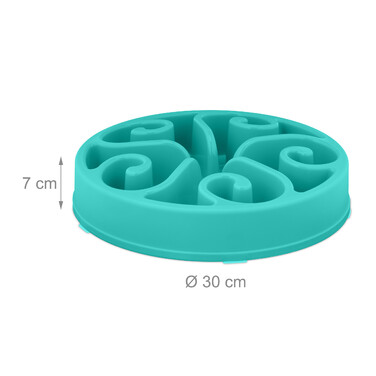 Relaxdays Anti-Sliding Bowl 1500 ml