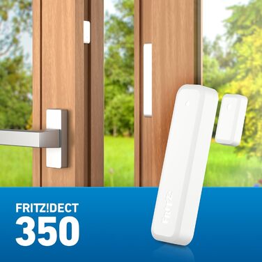 Контакт магнітний для дверей/вікон FRITZ!DECT 350 (Smart Home, DECT-ULE, сумісний з FRITZ!Box)