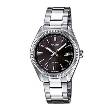 Жіночий наручний годинник Casio Collection LTP-1302PD чорного кольору
