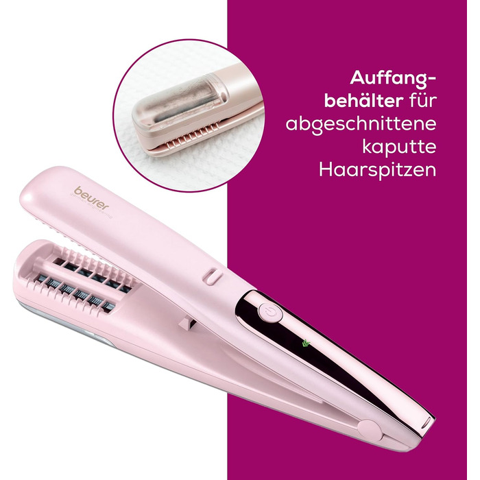 Фен Beurer HC 25 з іонізацією, 1600 Вт, складний, для подорожей, універсальне живлення 110-240V, видалення січки