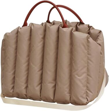 Автомобільний лежак для собак у багажник - переноска-сидіння для маленьких собак, 55x42x42 см, темно-хакі