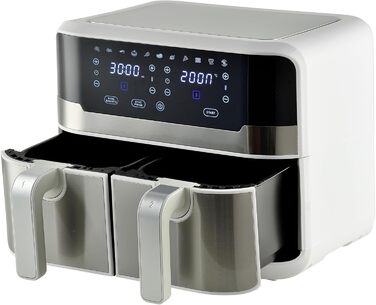 MasterPRO Rocket Duo 900 - Подвійний чайник без нагрівного елементу, білий, 9 л + 2400 Вт