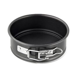 Форма для випічки Zenker Springform Ø 12 см MINI: кругла роз'ємна форма з антипригарним покриттям, сталь, чорна