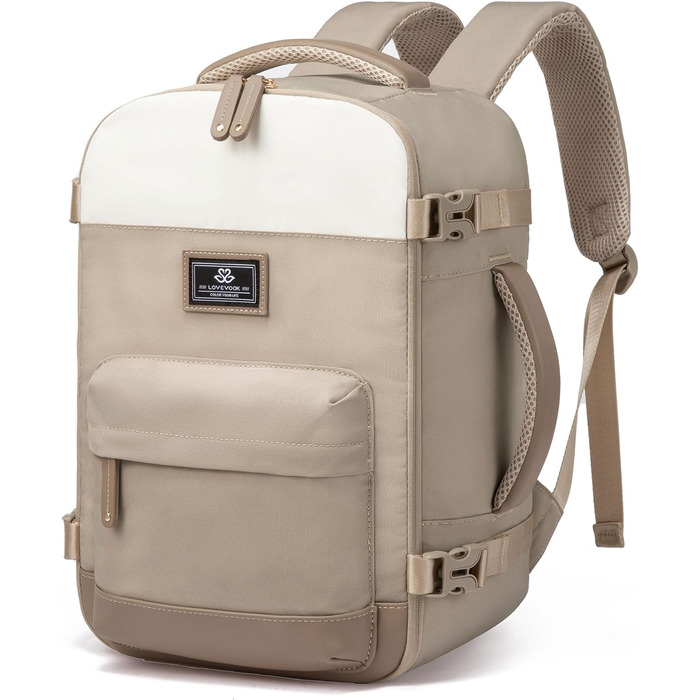 LOVEVOOK Рюкзак для ручної поклажі, жіночий, 45L, для ноутбука 17.3