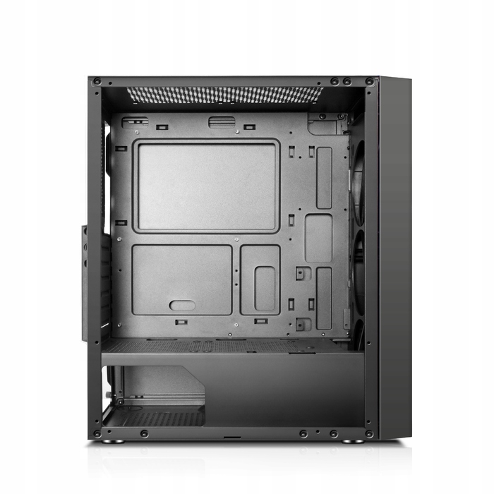 Корпус Midi Tower ROCC01, 4x ARGB вентилятори + контролер, чорний