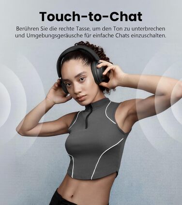 Навушники бездротові Edifier ES850NB з шумозаглушенням, Hi-Res Audio, Bluetooth 5.4, чорні