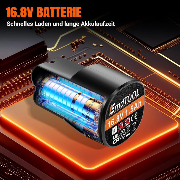 Акумуляторний шуруповерт 21V з набором аксесуарів для дому та саду. Шуруповерт-дриль, ударний шуруповерт, акумуляторний дриль. Макс. крутний момент 45Nm, 25+1 ступінь, 2 швидкості, 1500mAh, 25 шт. аксесуарів. Червоний.