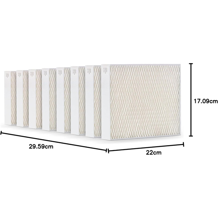 Фільтри для зволожувача повітря Stadler Form, антибактеріальні, набір 4 шт. (8 шт.)