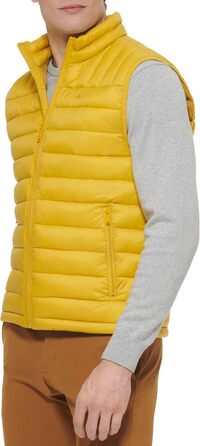 Жилет чоловічий Dockers Classic Ultra Loft Packable жовтого кольору (альтернатива пуховику)