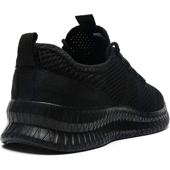 Жіночі кросівки для ходьби, бігу та трекінгу EGMPDA - зручні та легкі, чорного кольору