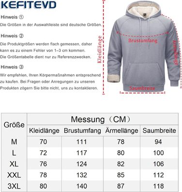 Світшот Cavva Hoodie для чоловіків з капюшоном: флісова підкладка, вітро- та водовідштовхуючий, бавовна, теплий, армійного кольору (світло-сірий, XXL)