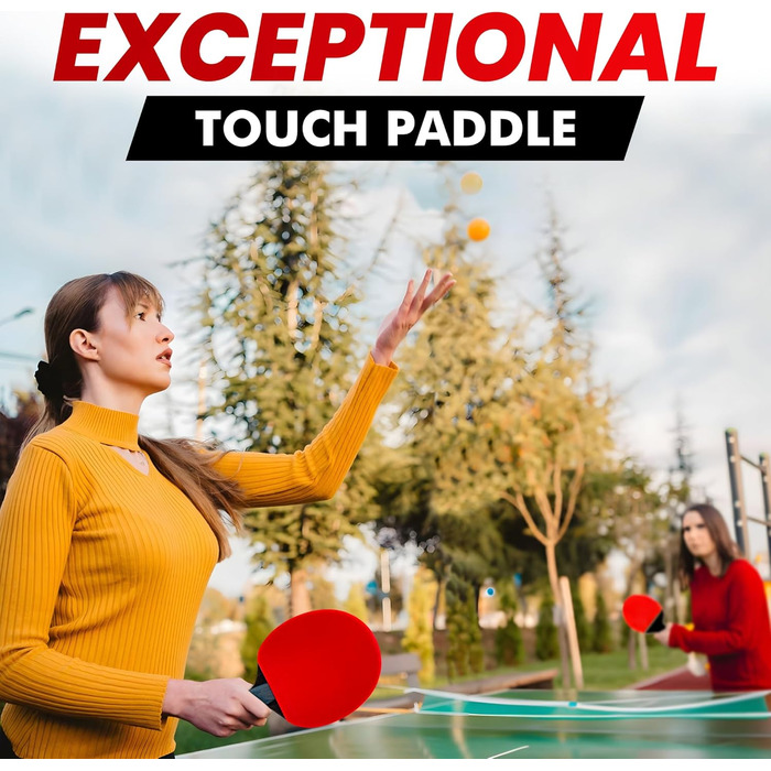 Стіл тенісний набір DRAXX SPORTS Carbon | 6 зірок | Швидкий, Сильний, Точний | Офенсивна швидкість | Посилена захисна обкладинка | Професійний набір для настільного тенісу