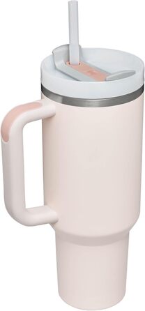 Stanley Quencher H2.0 Flowstate Water Bottle with Straw 1.2L - Thermobeaker Keeps Drinks Cold for 11 Hours - 48 Hours Iced - Dishwasher Safe - BPA-Free Thermos Flask - Stainless Steel Drinking Cup