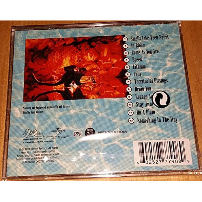 Nevermind – Вінілова платівка Nirvana (1991) – Оригінальне видання
