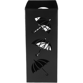 Metal Umbrella Stand - Multi-Purpose Umbrella Holder for Office, Hallway, and Home