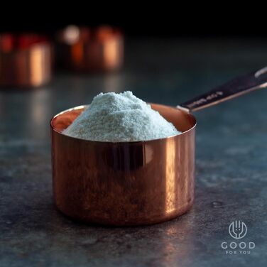 Набір мірних чаш і ложок GOOD FOR YOU з нержавіючої сталі та міді, 9 шт. — дзеркально поліровані, для вимірювання інгредієнтів на кухні, для приготування та випічки