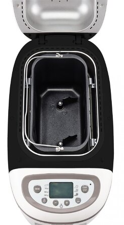 Хлібопічка Tefal, біла, 1600 Вт, 1.51 кг, 16 програм, комплект