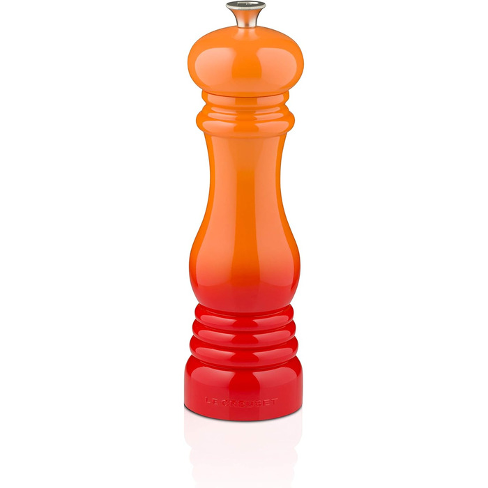 Le Creuset Salt and Pepper Grinder Set, Flame