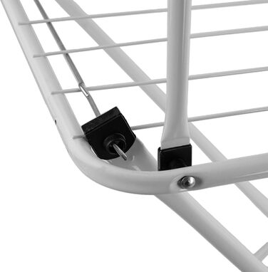 Сушарка для білизни KADAX з крилами, 18/23м, сталь з порошковим покриттям, складна, біла (2 крила)