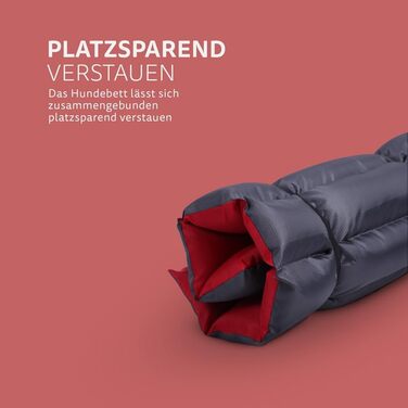 Килимок для собак Bestlivings 85x70 см - Outdoor - водовідштовхуючий та дихаючий - м'який лежак для собак - килимок для собак, що можна прати, для вулиці (Червоний)