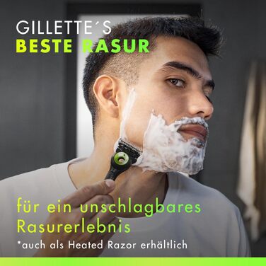 Смінні леза для чоловічої бритви Gillette Labs, чорні, 12 шт