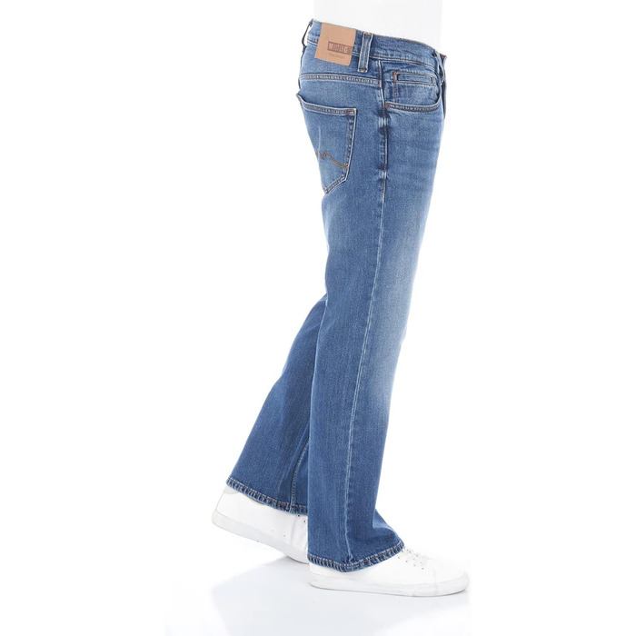 Джинси чоловічі MUSTANG Oregon Bootcut, стрейч, деним, сині (30-44W / 32L)