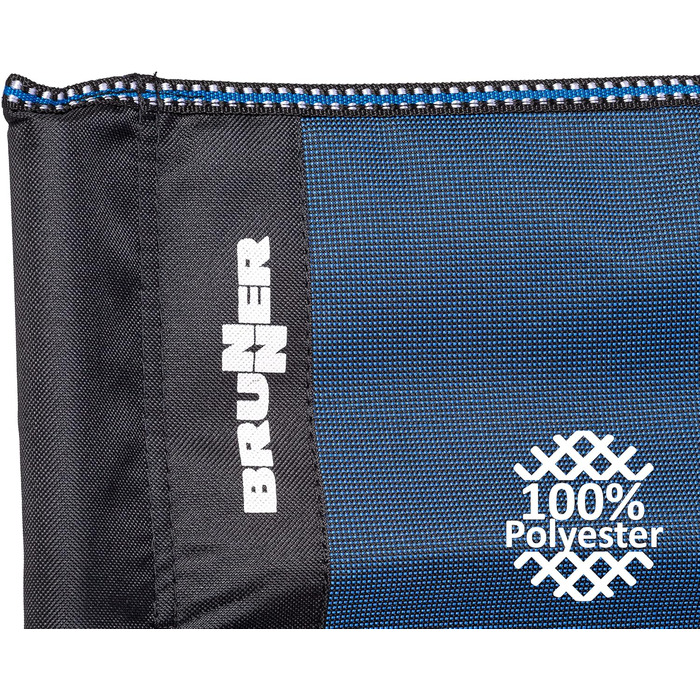 Крісло розкладне Brunner Regista Captain Azzurro/Nero (Чорний/Синій) - комфортне для кемпінгу та відпочинку