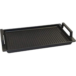 Гриль-планча Teppanyaki Lieblingspfanne 41x24 см з антипригарним покриттям, литий алюміній, ручки, для всіх типів плит і духовки, індукційна