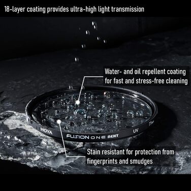 Фільтр Hoya Fusion ONE Next UV 55mm - захист від ультрафіолету