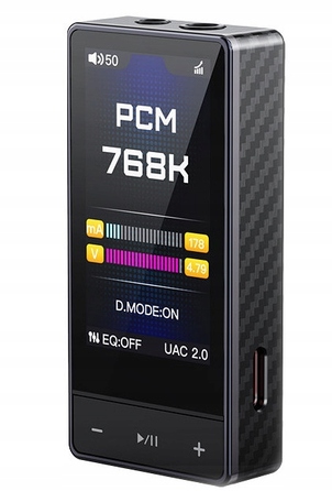 Портативний підсилювач для навушників FiiO QX13, чорний