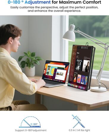 UPERFECT Портативний монітор 15.6