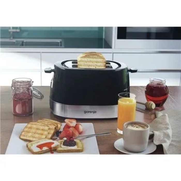 Тостер Gorenje T850BK, чорний, 850 Вт