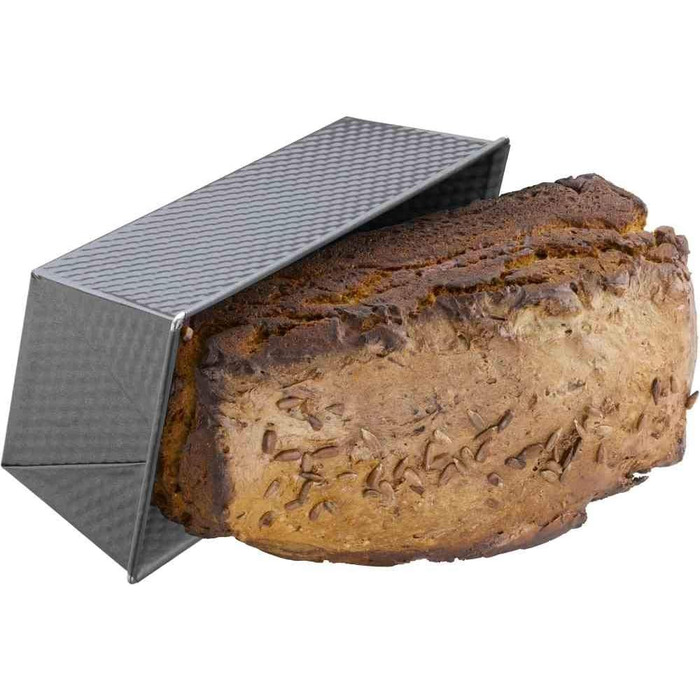 Original Kaiser Inspiration Loaf Pan, 31 x 13 cm, Loaf Pan for 1000g Bread, Loaf Pan for Cakes and Bread, non-stick coated, sourdough-resistant, with a rim.