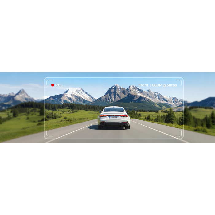 Автомобільний відеореєстратор Azdome M200 Full HD 1920x1080P, WiFi, G-сенсор, нічний режим