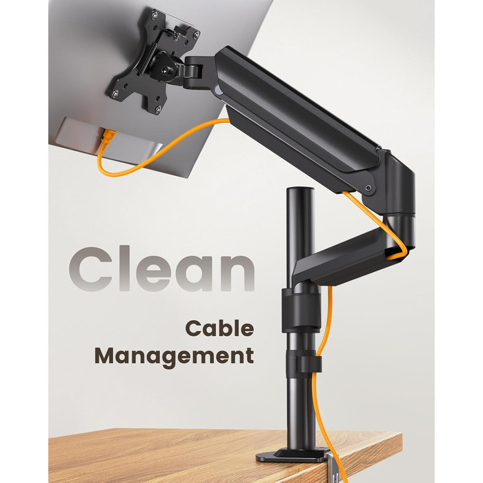 Кріплення для монітора ErGear: регульована підставка для моніторів 13-32 дюймів, до 9 кг, VESA 75x75/100x100 мм